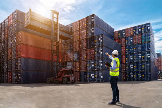 Container inspection in the yard
